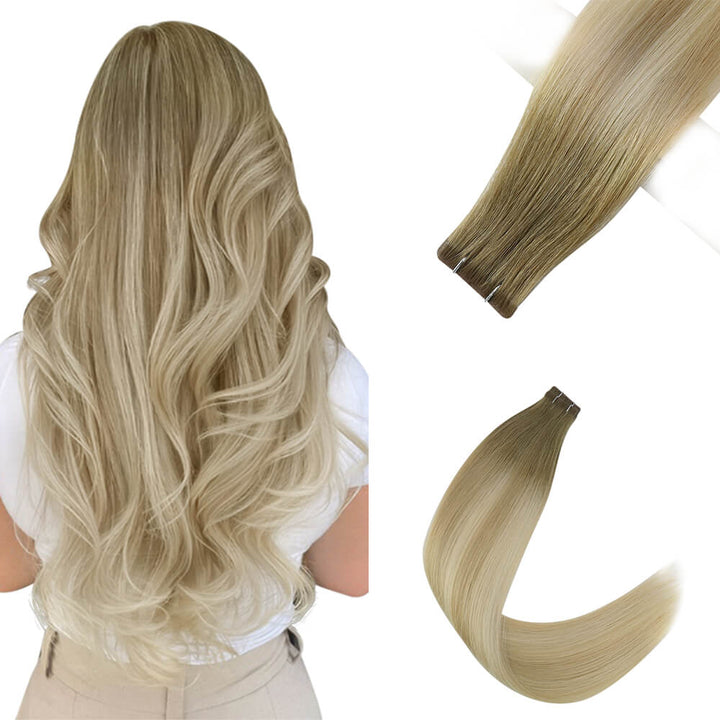 human injection tape hair