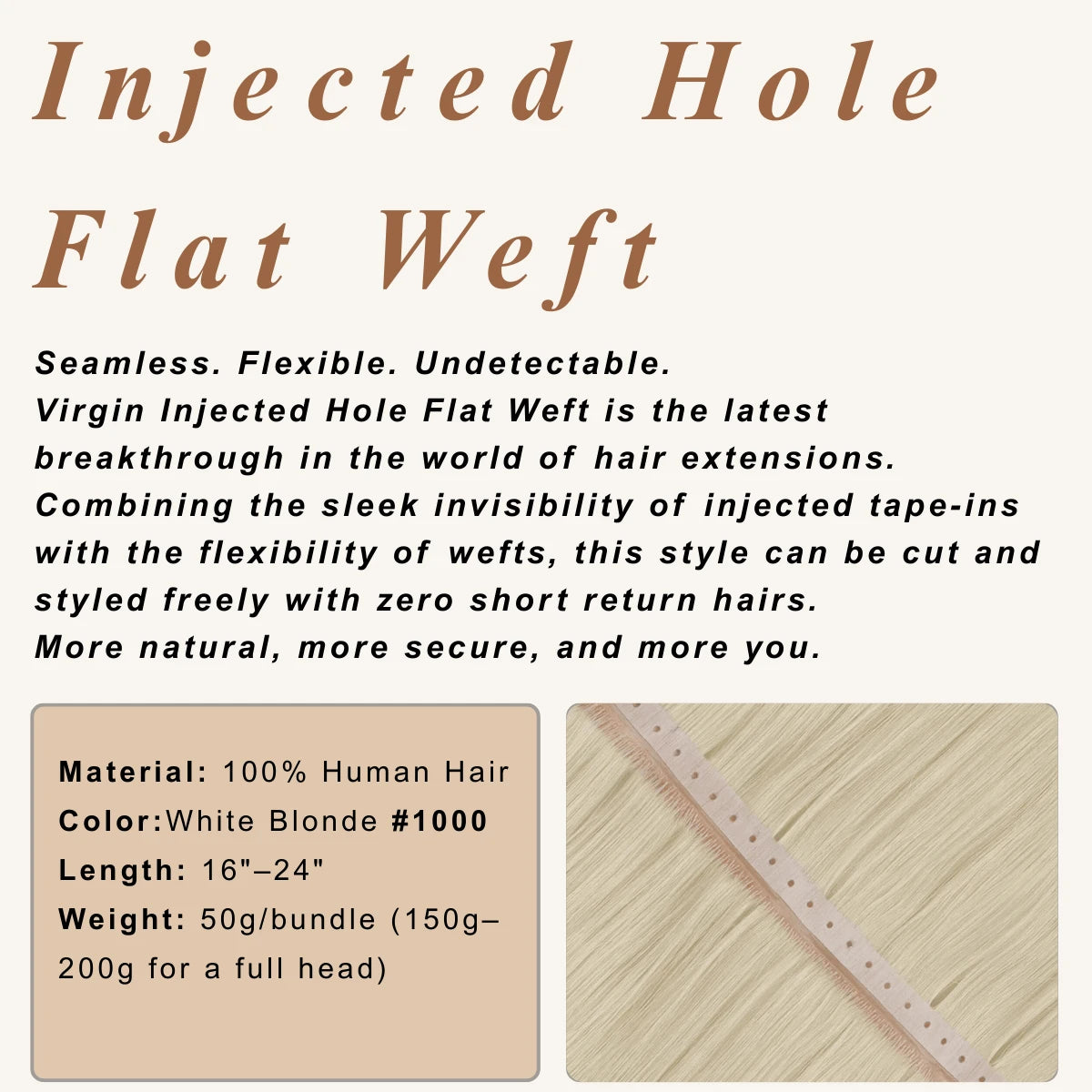 White Blonde #1000 delivers a luminous, modern look for bold and confident styles.