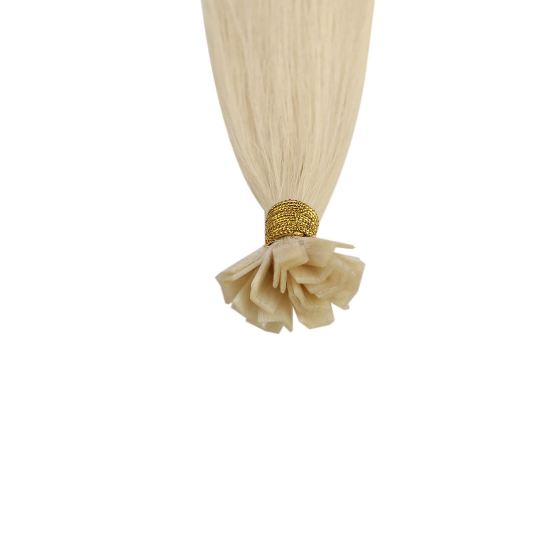 virgin hair k-tip human hair bundles extensions blonde