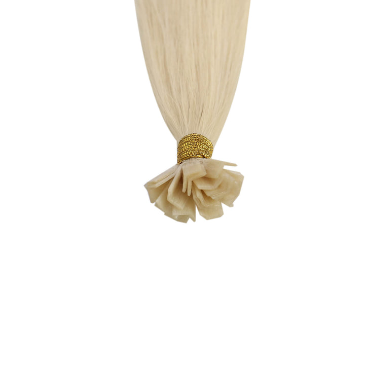 virgin hair k-tip human hair bundles extensions blonde