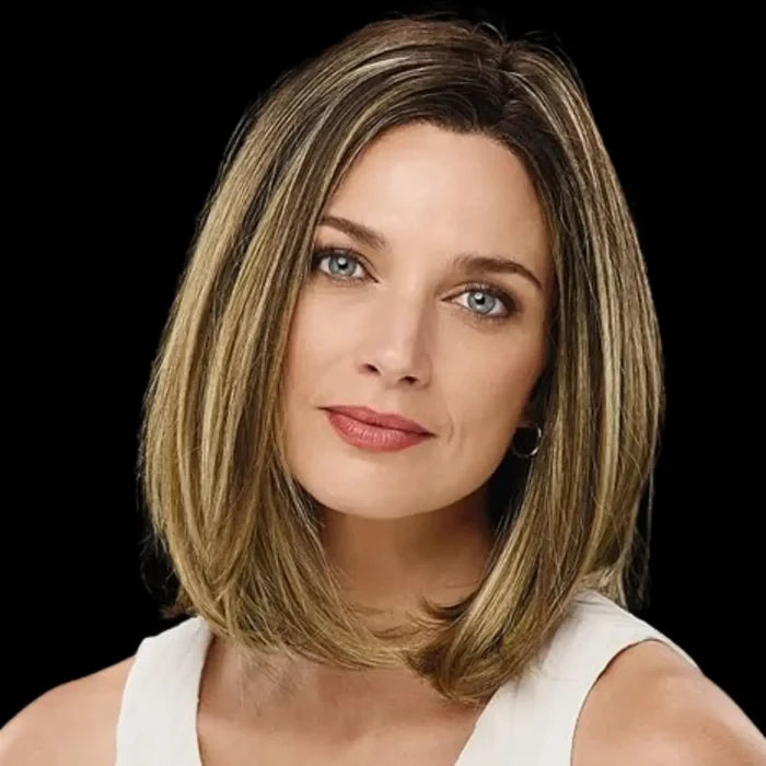 [Final Sale] Highlight Brown with Blonde High Quality BOB Wig 