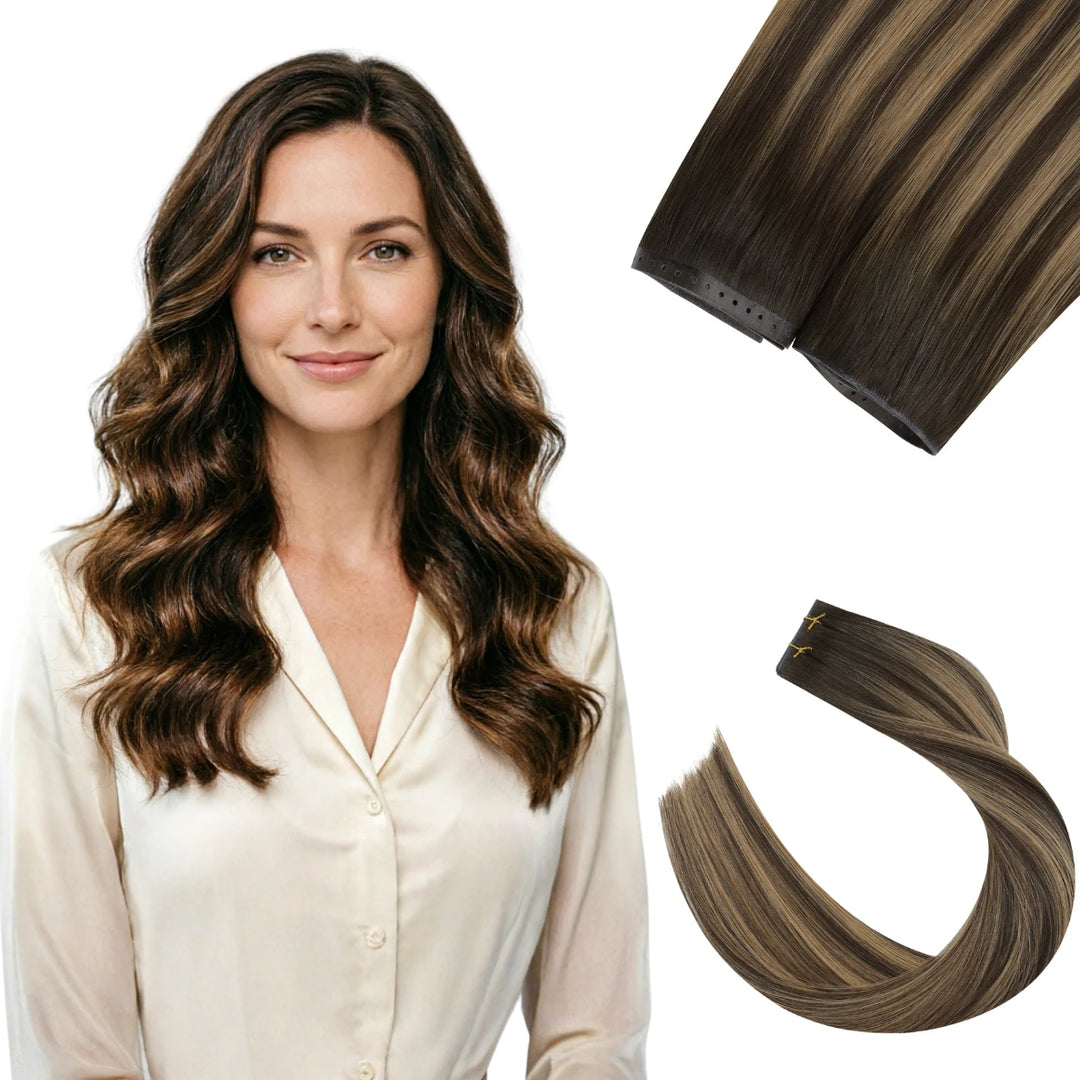 Soft butterfly weft hair