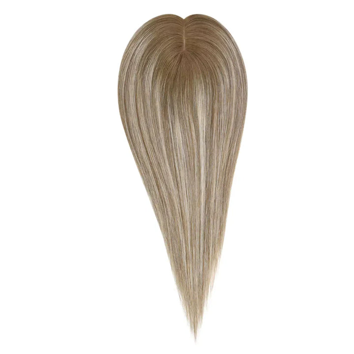 Wedding-ready virgin fishnet hair topper