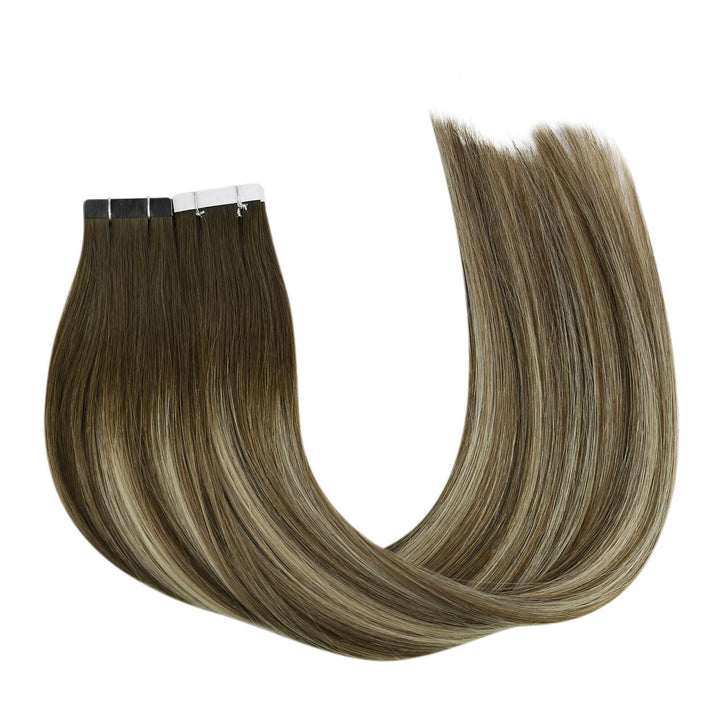 virgin natural tape shine and soft hair extensions