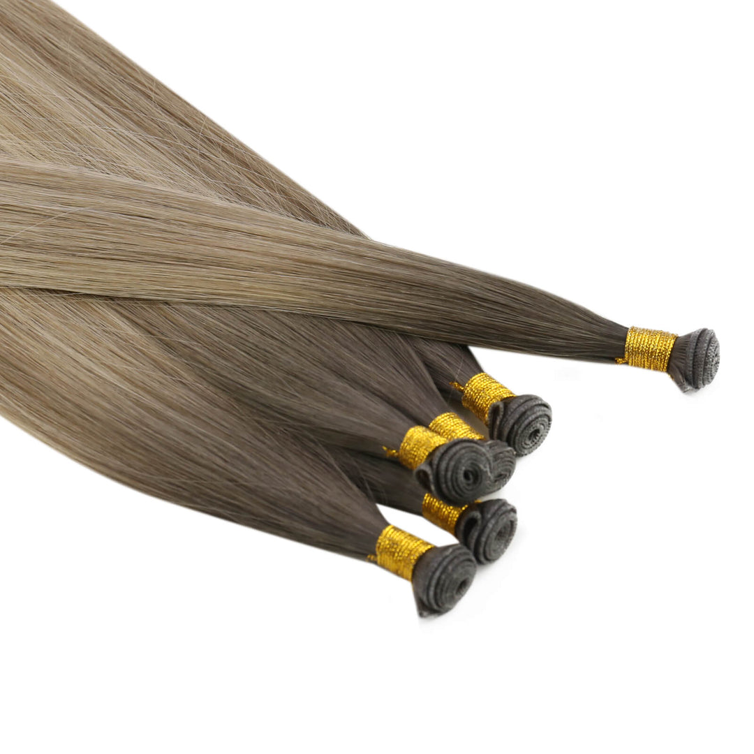 extensions full head Balayage blonde hair