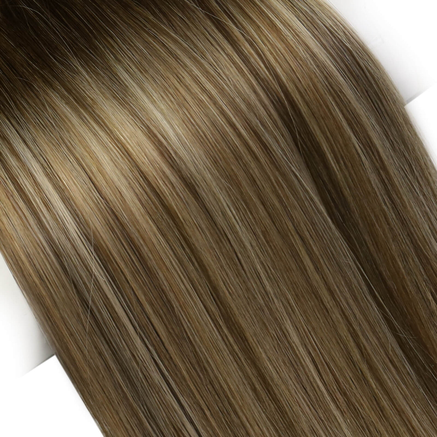 Virgin Weft Extensions Bundles Weave Real Hair Genius Weft 100% Human Hair Balayage #4/8/27/4