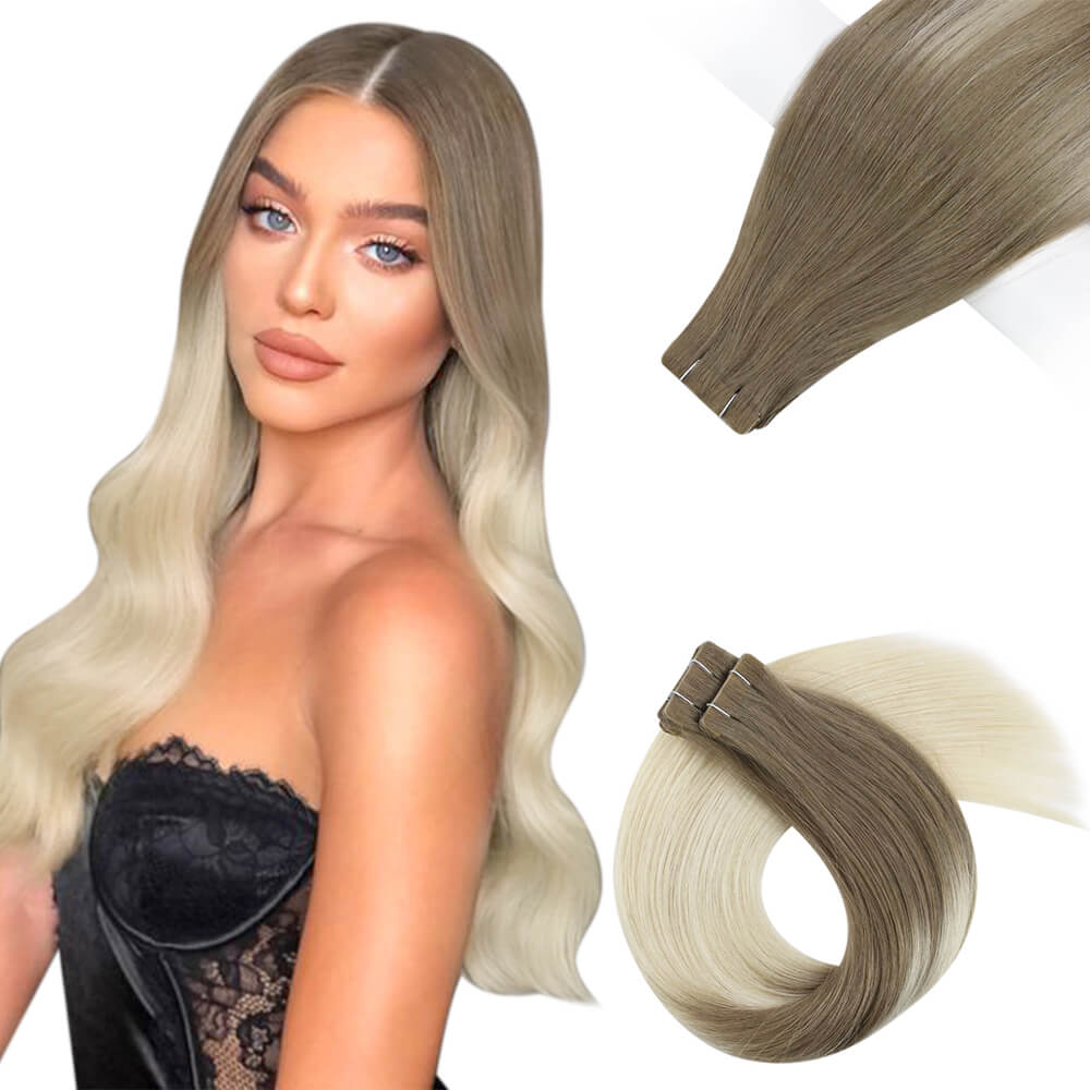 VIRGIN BALAYAGE BLONDE TAPE IN HAIR