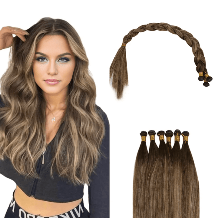extensions blonde ombre-brown-balayage