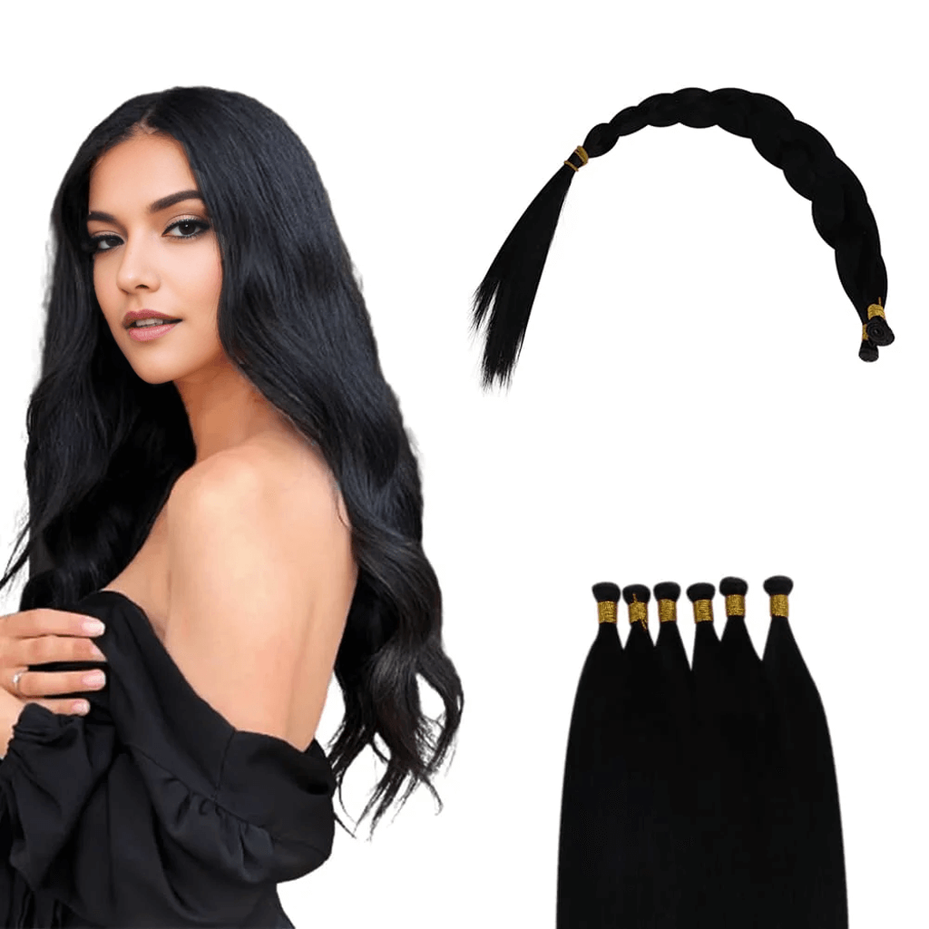 weft black extensions natural hair human hair