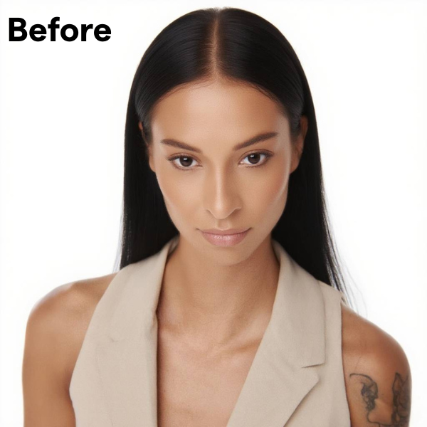 Hair topper with fishnet base designed for women with hair loss