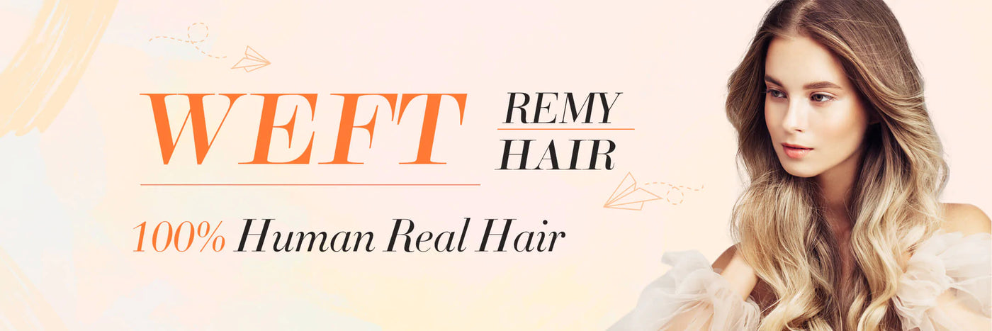 remy sew in hair weft human hair extensions 
