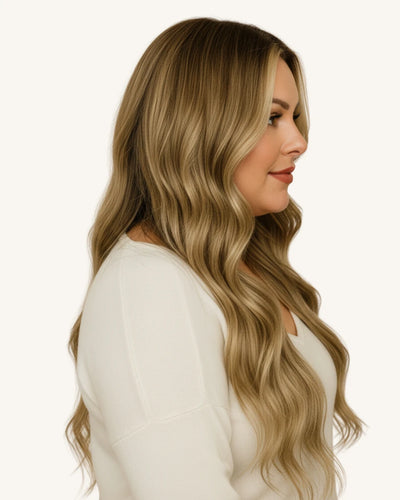 remy human hair clip in extensions