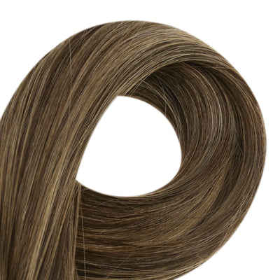 high quality human hair weft pu weft hair