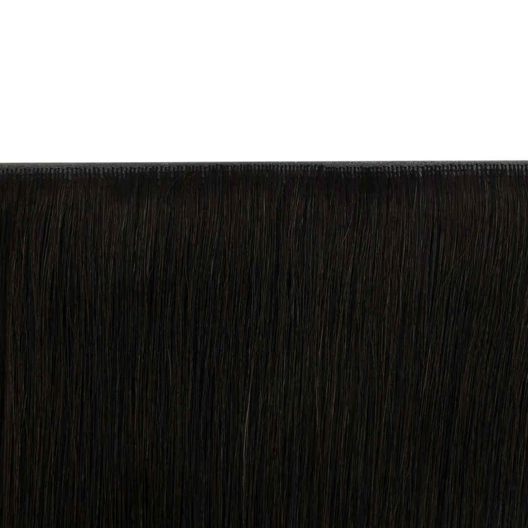 virgin black butterfly weft