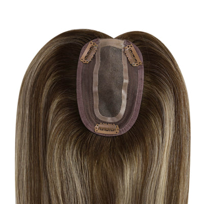 breathable hair topper shine hair