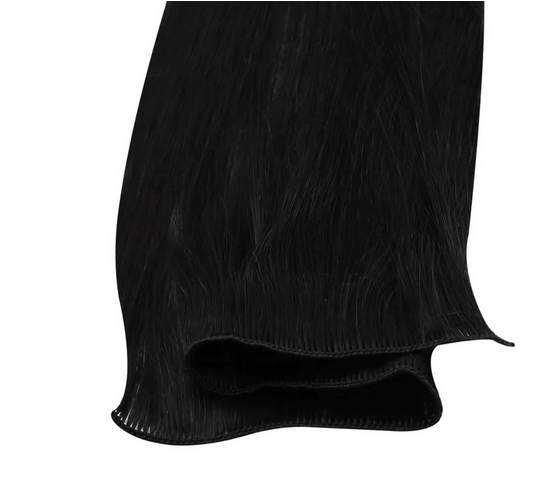 hand tied hair weft length and weight chart