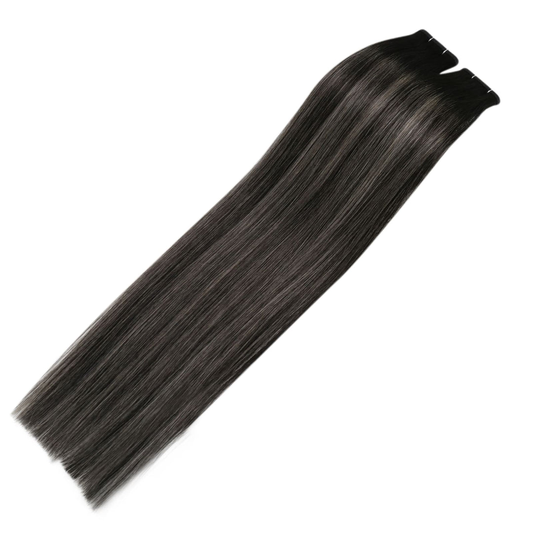 virgin hair weft human sew in hair extensions