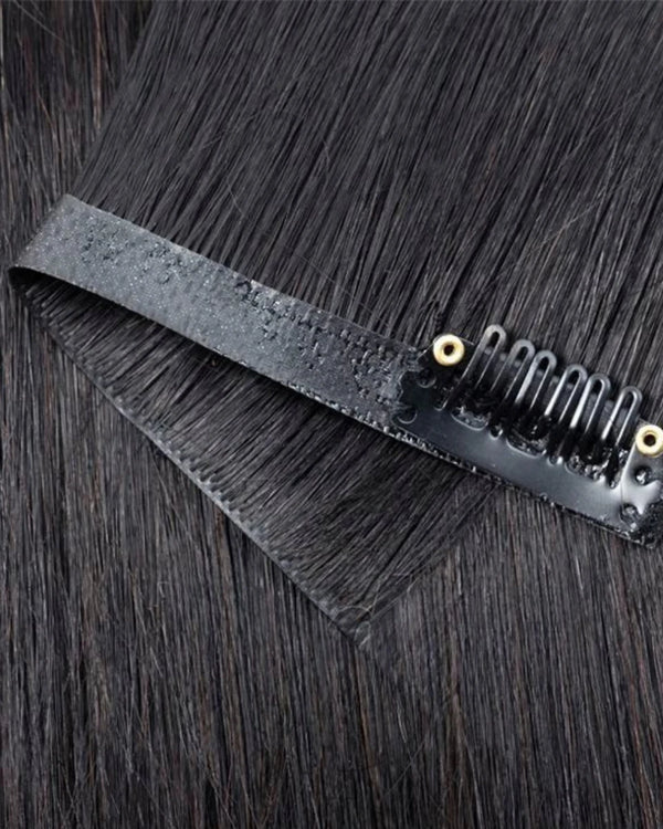PU Invisible clip-in Comfortable Clip extensions