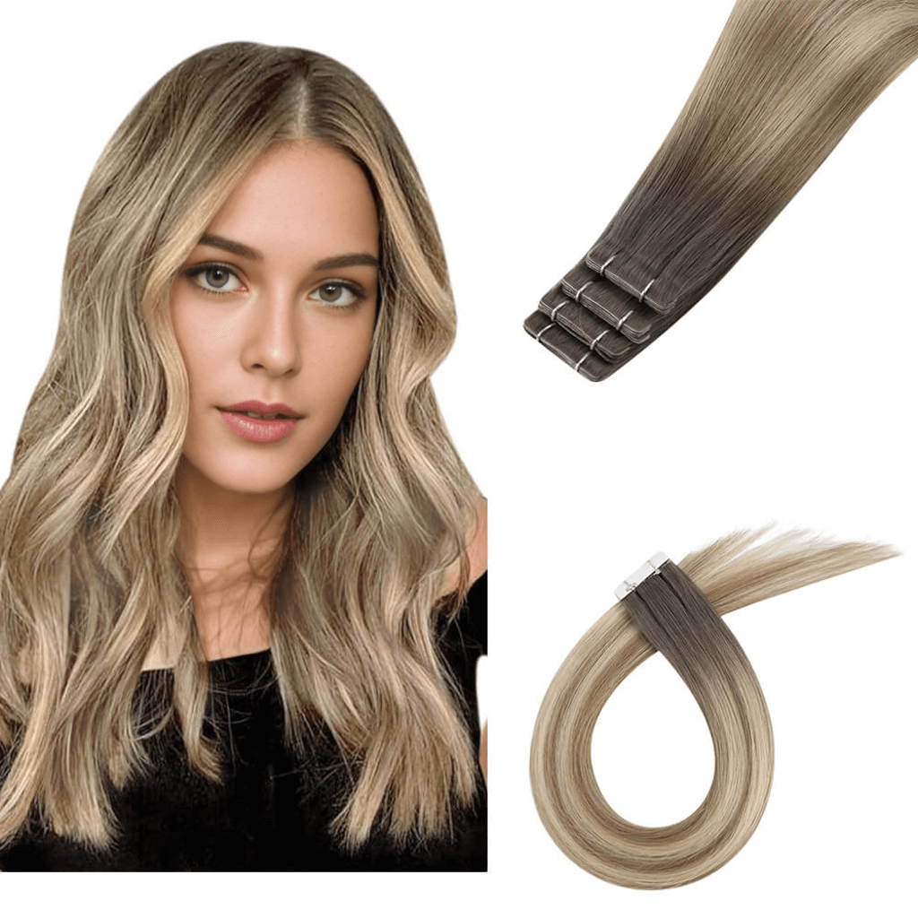 virgin injection tape real human hair extensions