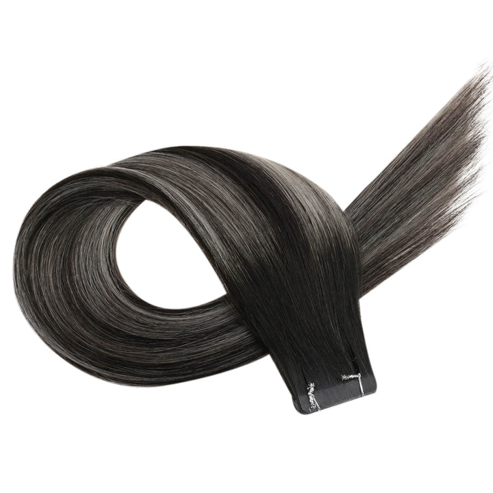 balayage tape in hair extensions