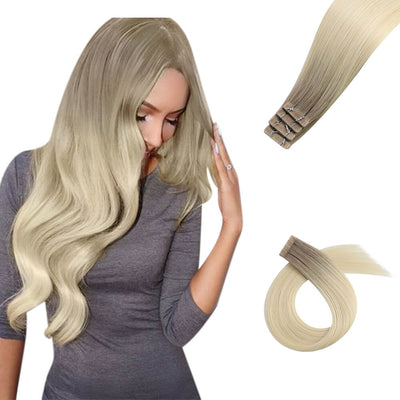 virgin injection tape real human hair extensions