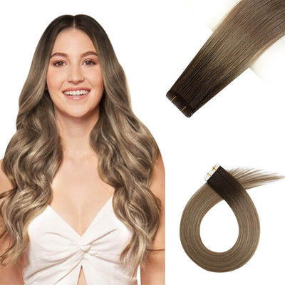 virgin injection tape real human hair extensions