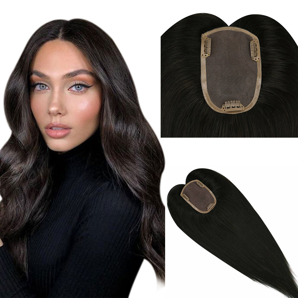 medium hair topper for women