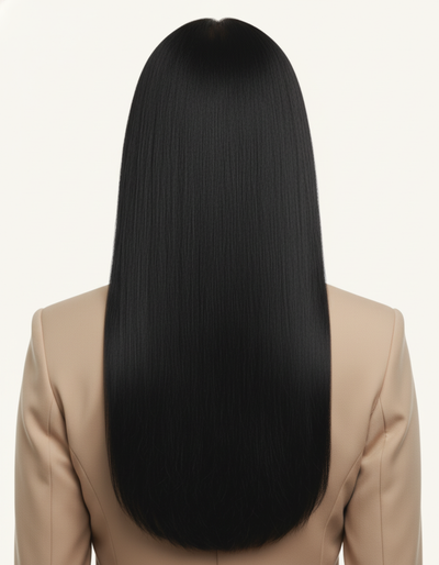 Long black hair  Extensions