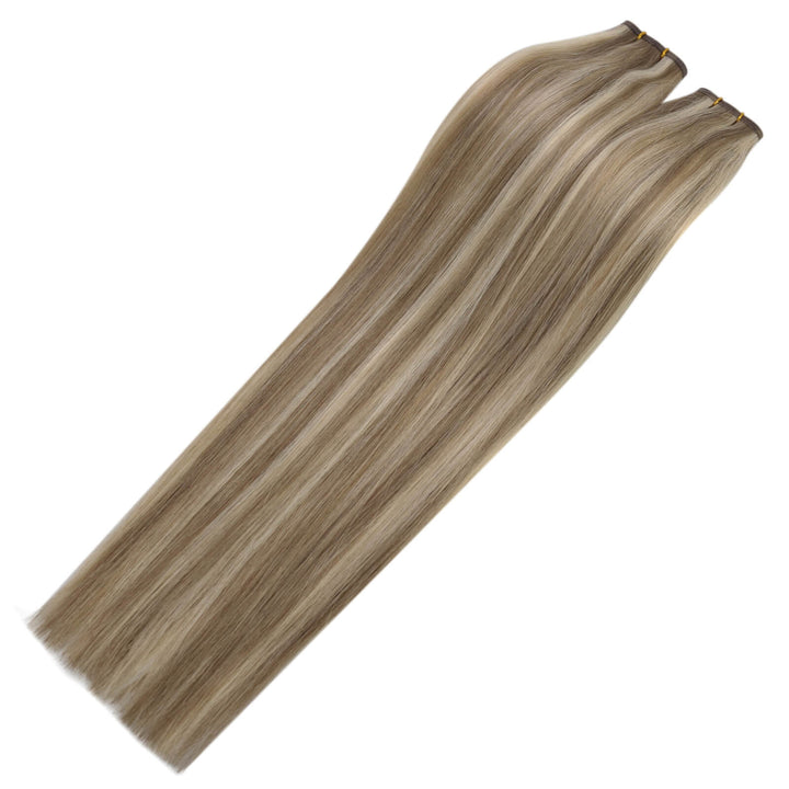 virgin hair full shine weft hair extensions