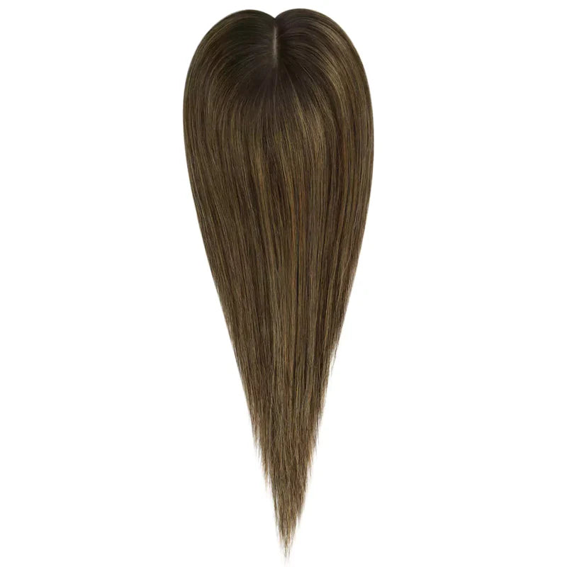 Root touch-up virgin fishnet hair topper