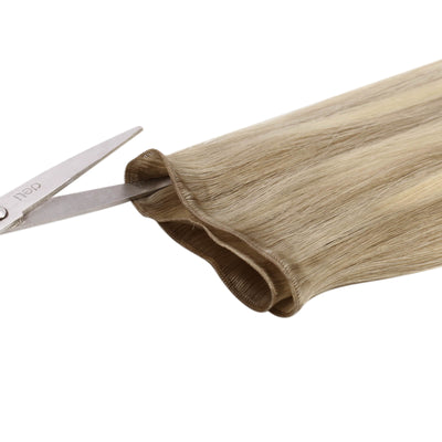 human hair bundles gold blonde hair weft
