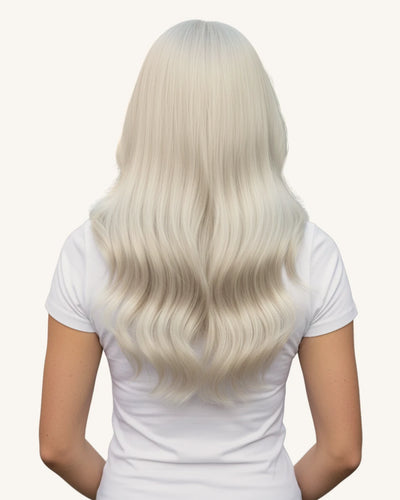 human hair clip in extensions