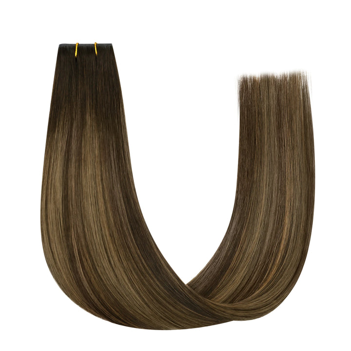 100% real human hair weft