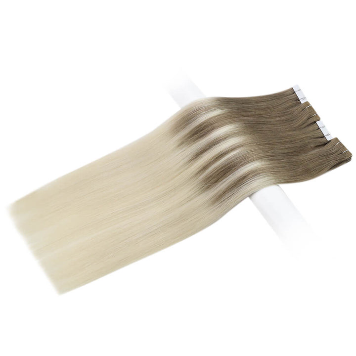 ombre invisible injection tape in hair