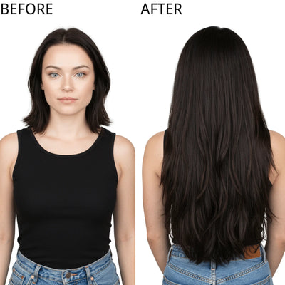 permanent hair extensions-best hair extensions for fine hair