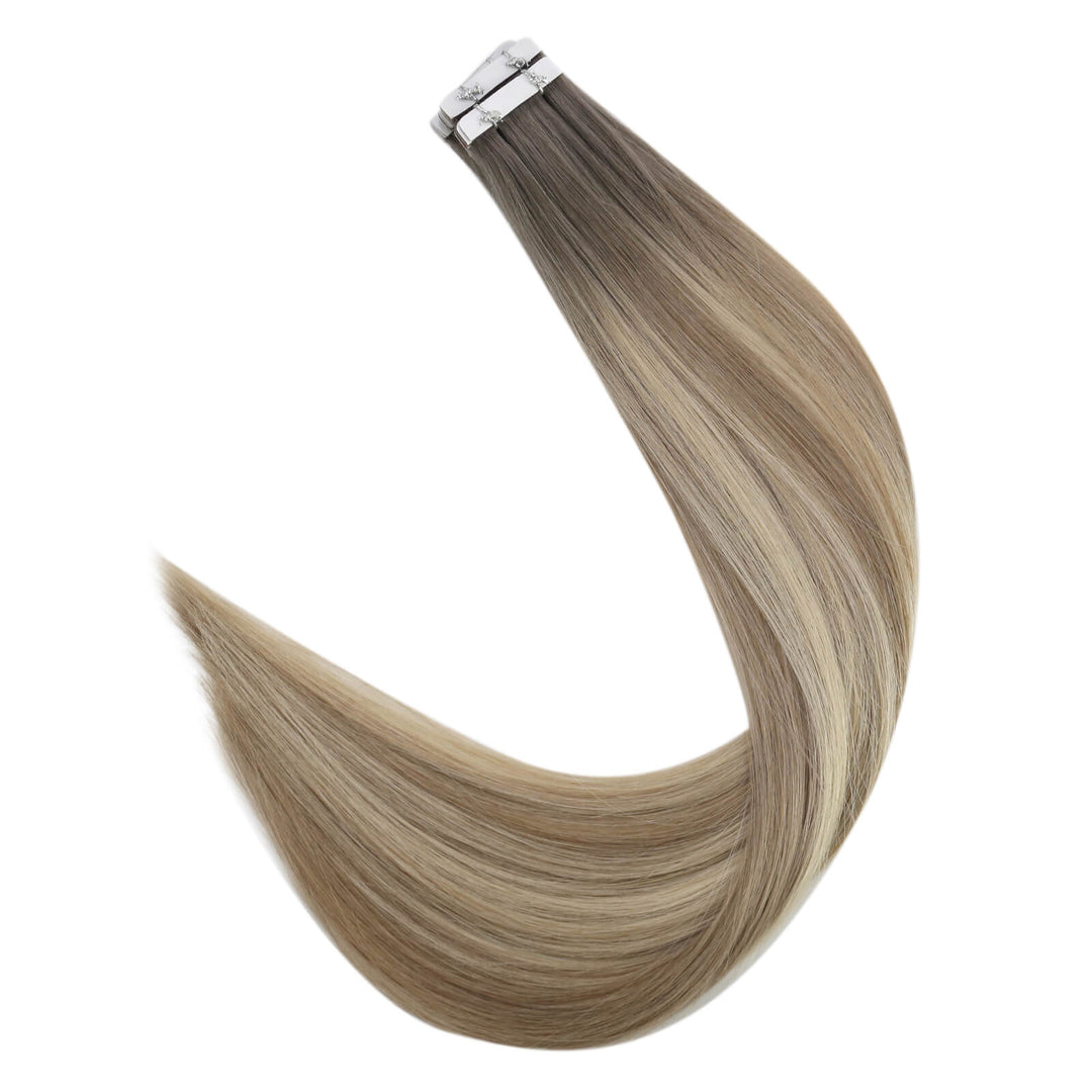 virgin injection tape human soft hair extensions