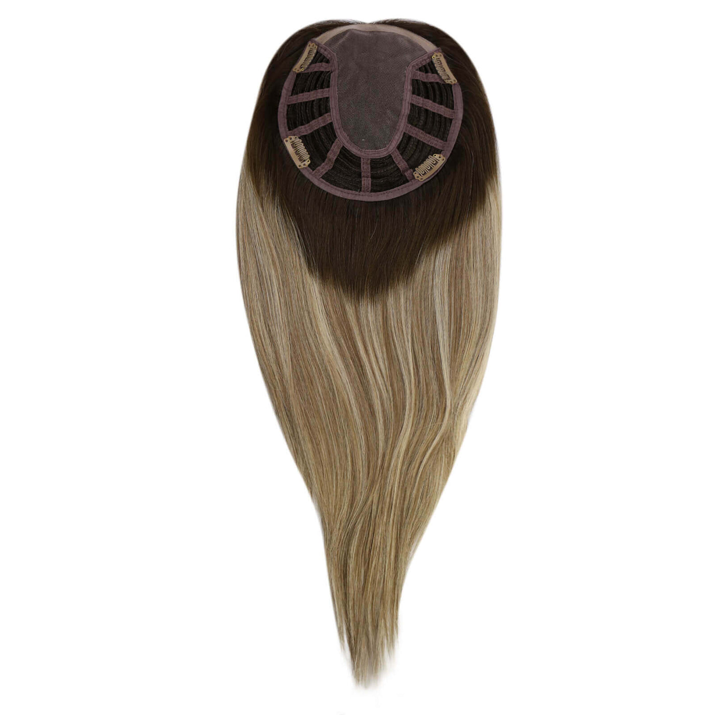 virgin topper medium base natural black with clip