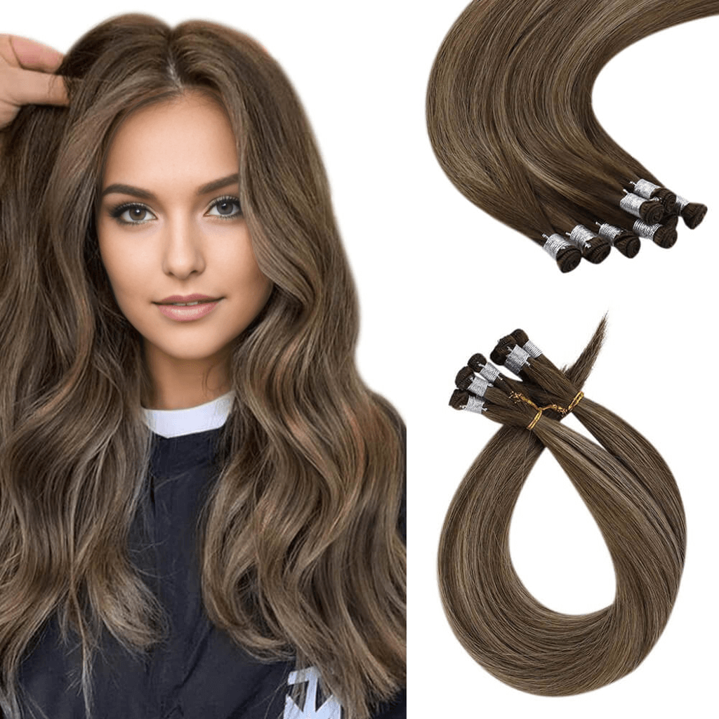 vivien hair virgin hand tied hair extensions natural hair