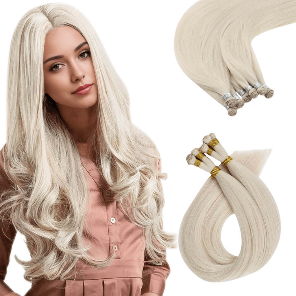 vivien hair virgin hand tied hair extensions real natural hair