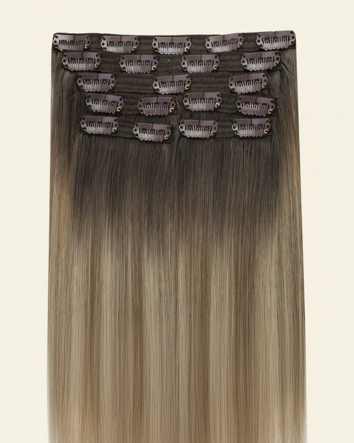 ombre clip in hair extensions