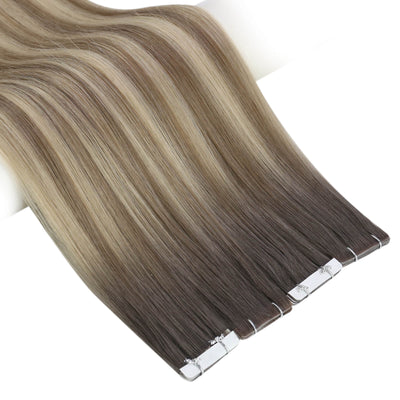 virgin injection tape 100% real human hair extensions