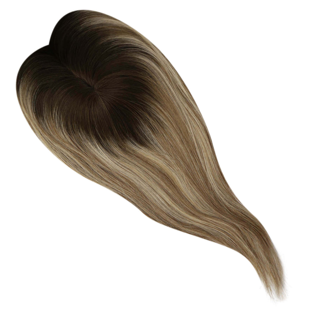 hair topper without bangs