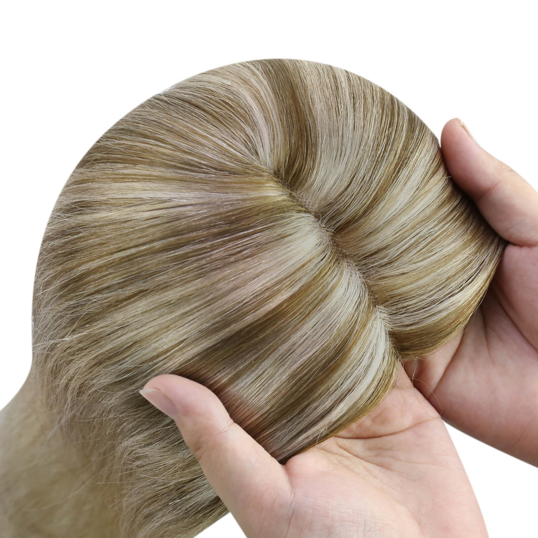 hair topper 110% density