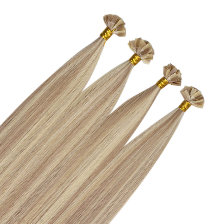 Keratin tip hair extensions  for girls