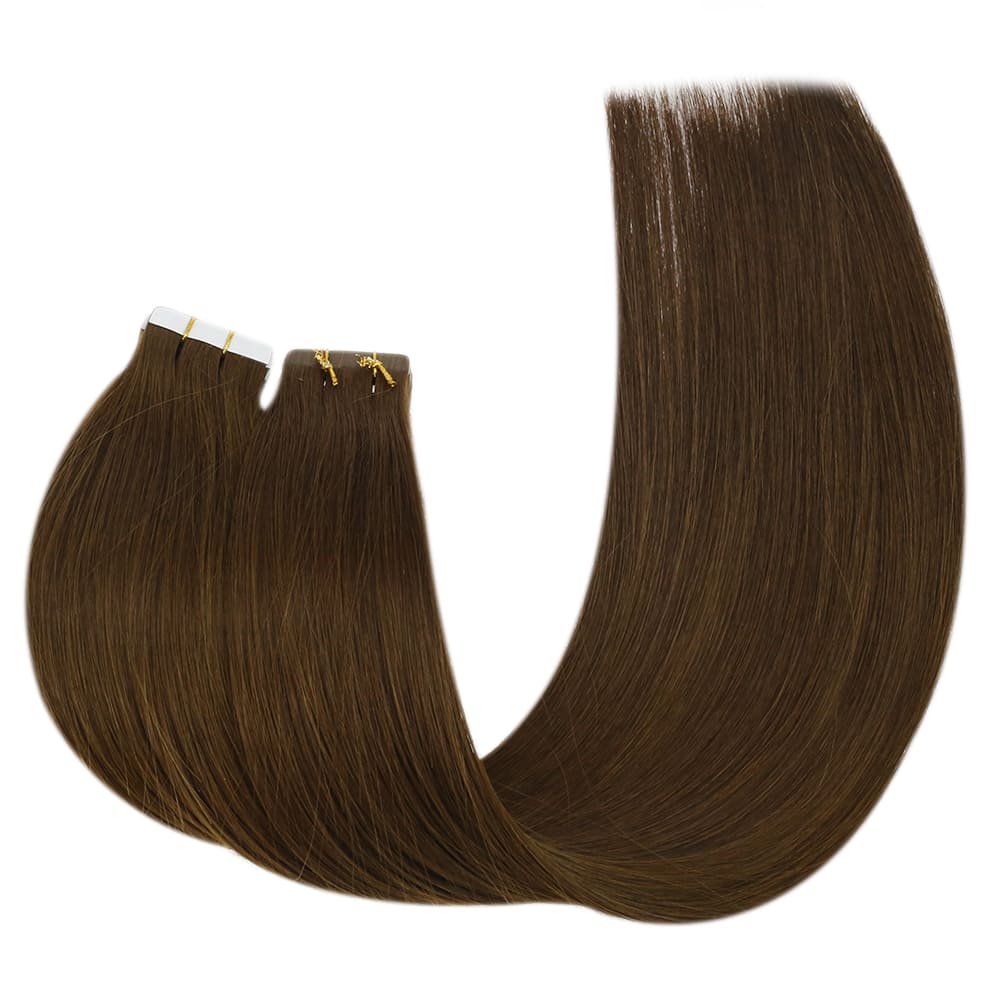virgin silky staright tape in hair