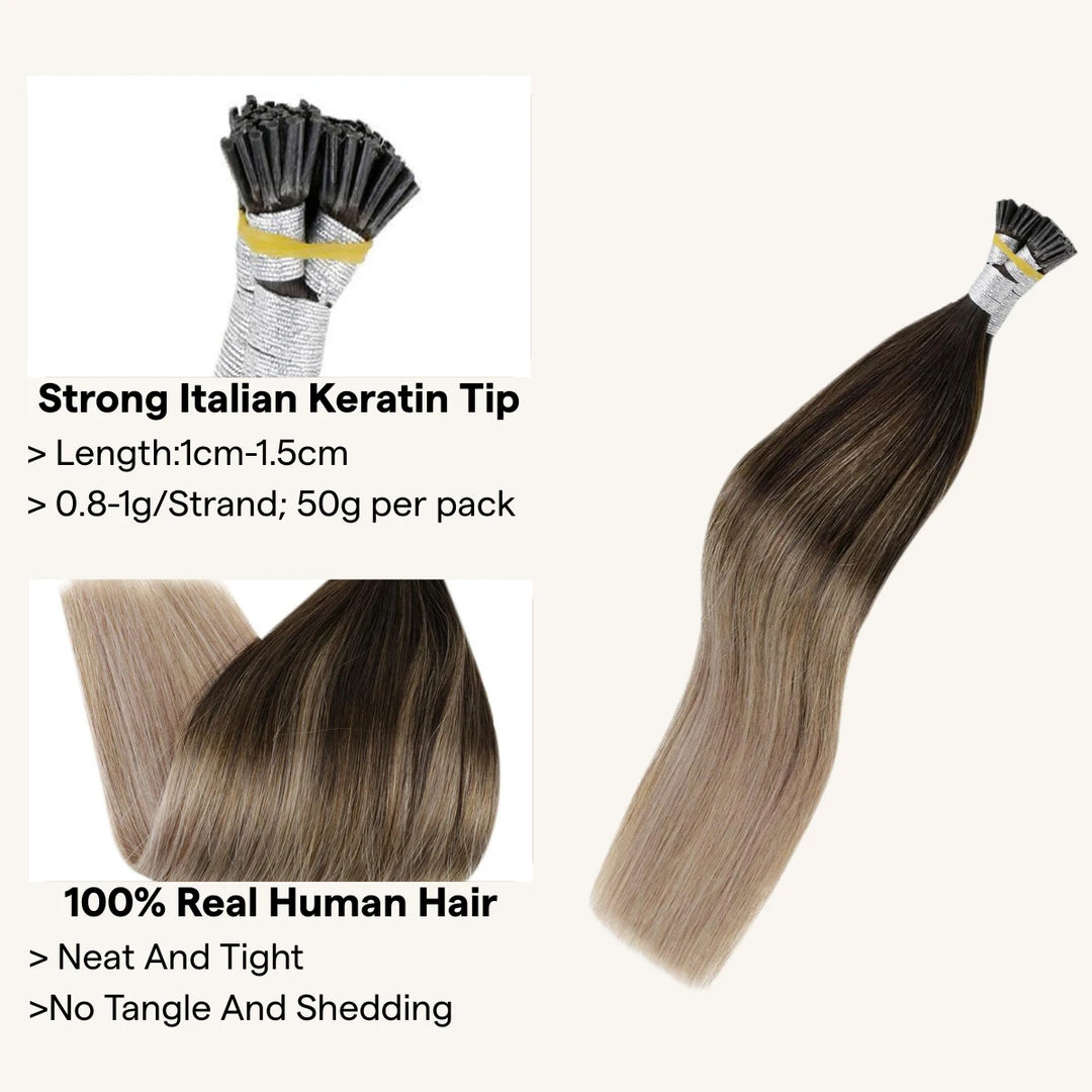 Balayage Brown to Blonde  Hair Extensions