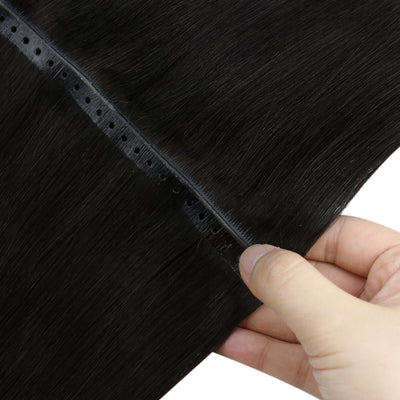 human hair bundles natural black