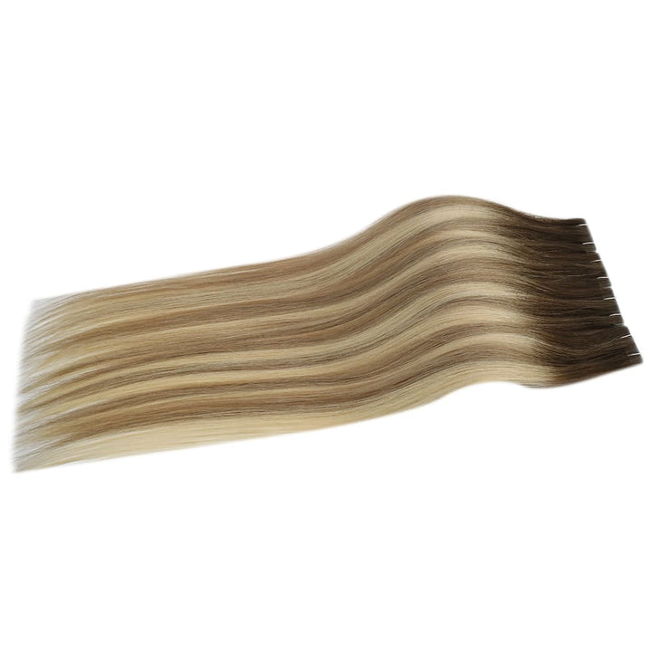 virgin injection tape in hair-great lengths hair extensions-18 inch hair extensions
