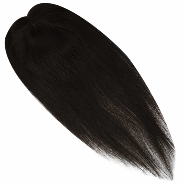 human hair piece topper 100% Real human hair