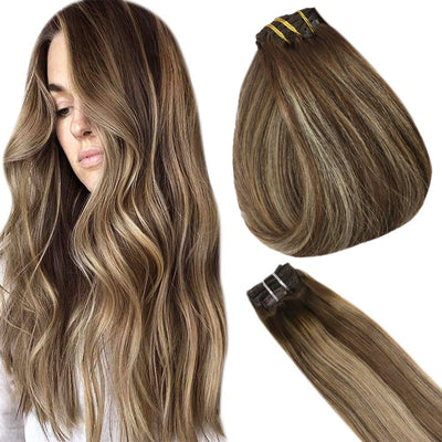 silky staright clip in hair